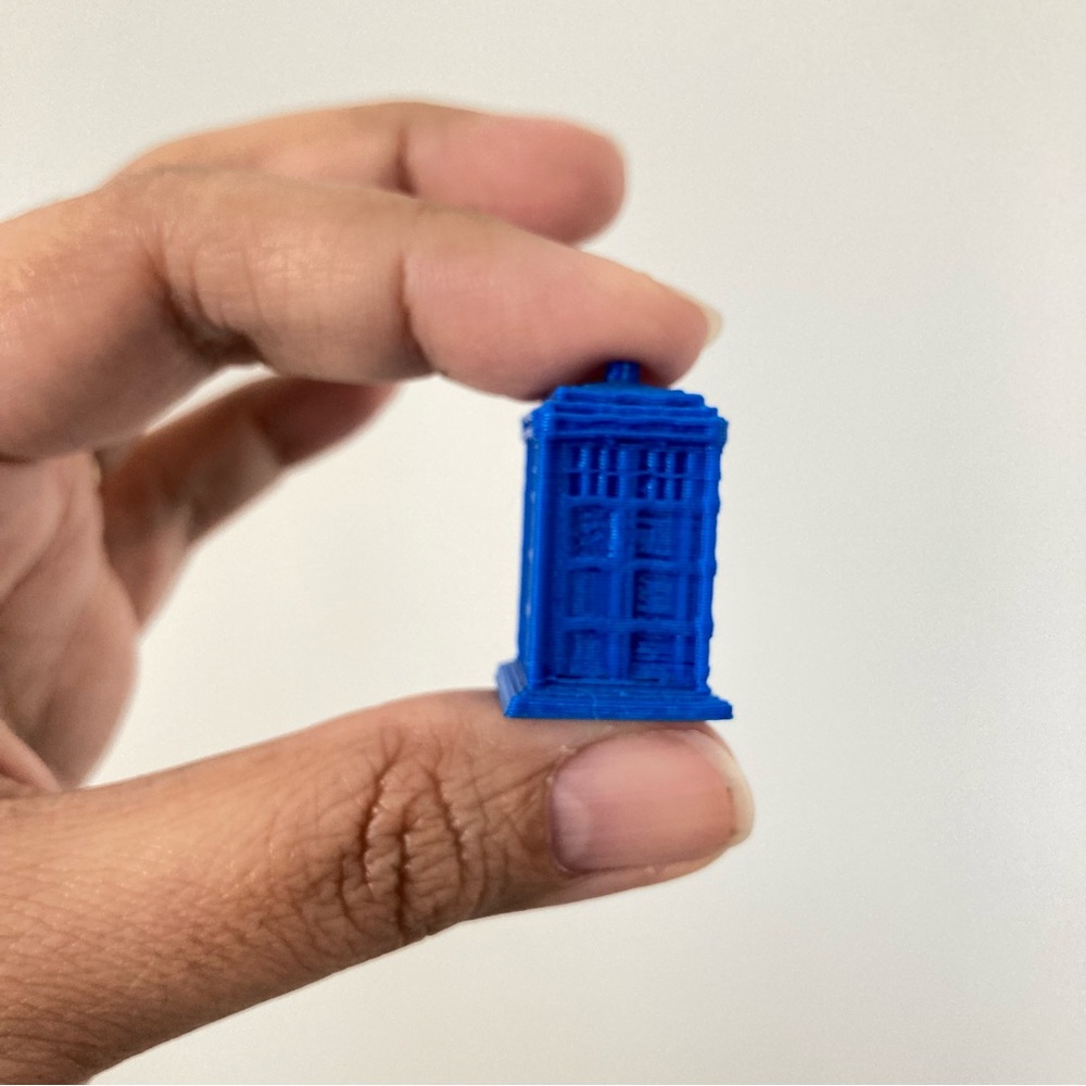 Doctor Who Blue Miniature Model